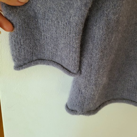 Acne Studios Oversize V-Neck Wool Alpaca Sweater Size S - Picture 7 of 8